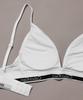 CALVIN KLEIN Icon Cotton Lightly Line Triangle Bra QF5650 M WHITE100 (Calvin Klein)