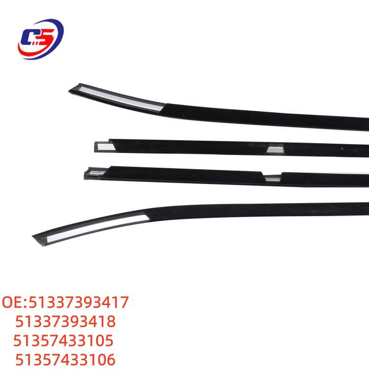 BMW X4 F26 Exterior Window Soundproof Weatherstrip 51337393417