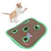 9 Holes Cat Interactive Tunnel Toy Collapsible Foldable Popup Cat Toy Indoor Play