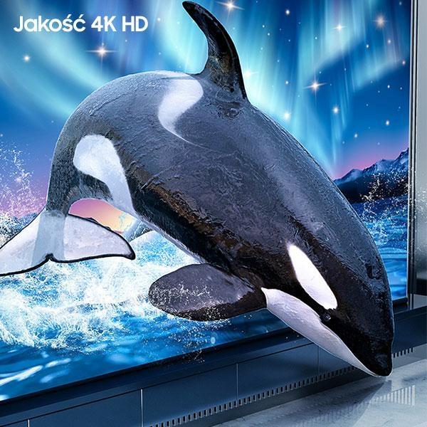 Usams Kabel Display Port 2M 4K U74Hd Czarny/Black Sj531Hd01 (Us-Sj531)