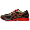 Women's GEL-NIMBUS 21 Black Classic Red Neutral Running Shoes 1012A235-001