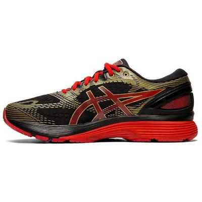 Damen GEL-NIMBUS 21 Schwarz Klassisches Rot Neutral Laufschuhe 1012A235-001