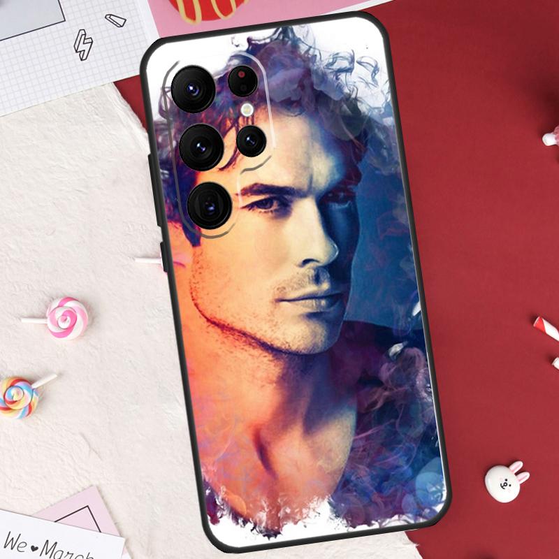 Damon Salvatore Collage Case For Samsung Galaxy S21 S22 S23 S24 S25 S26 Ultra S10 S25 Plus S25 FE S20 FE Cover Shell