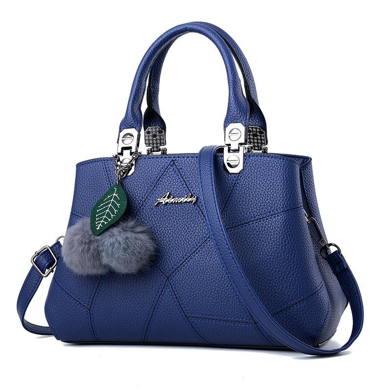 Fashiable Embroidery Thread  Middle Aged Mom Style Trendy Women's Large Capacity Single Shoulder Crossbody Bag