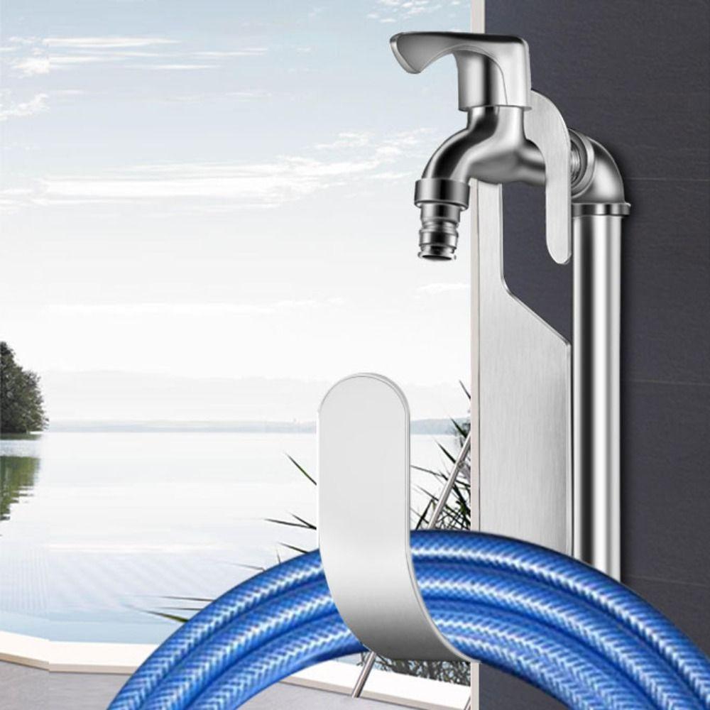 

Heavy Duty Tap Watering Hose Organizer Portable Hose Pipe Reel Holder Outdoors