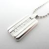 [Used] TIFFANY/Tiffany 925 Atlas Bar Pendant/Necklace/j87-3