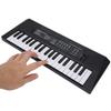 Eujgoov Piano Électrique 37 Touches Clavier Électrique Mini Clavier Clavier Électrique Clavier Musical avec Microphone Instrument Éducatif Électronique