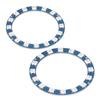 2 Stück RGB LED Ring 16 Bit Intelligent Vollfarbe Highlight 5V Digitalport WS2812B 5050