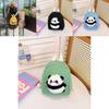 Adorable Cartoon Plush Panda Backpack For Kids With Breathable Canvas Material