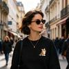 Adorable Cat Pin Elegant Alloy Lapel Pin for Backpacks Jackets Blouses Kawaii Animal Brooch Fashion Accessory