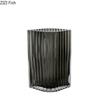 Vertical Grain Texture Glass Vase Hydroponics Plant Pots Table Decoration Flower Arrangement Floral Vases Room Aesthetic Decor