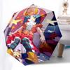 1 Stück Outdoor-Schirm mit niedlichen Anime-Charakteren - Automatisches Öffnen/Schließen, Tragbares 3-fach faltbares Design, 8-Speichen-Eisenrahmen - Perfektes Geschenk für Fans, Tr