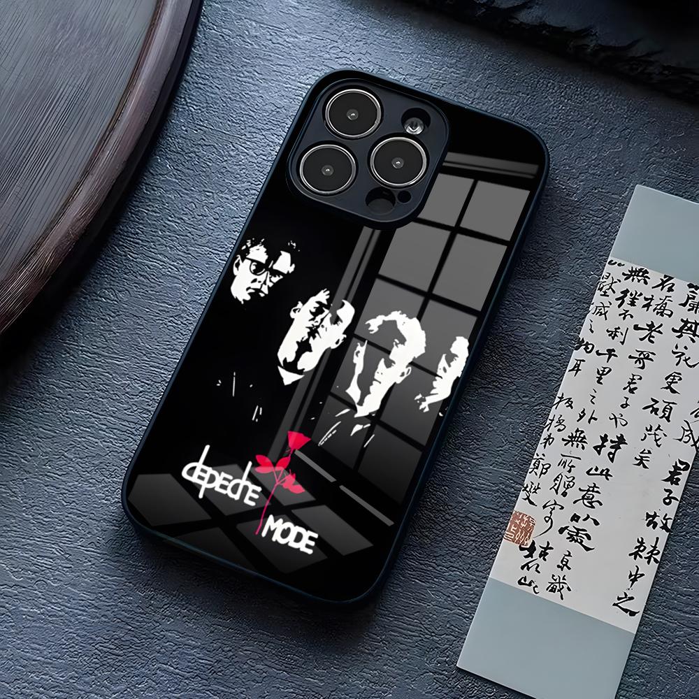 Hot Trends D_DEPECHE MODE Phone Case For IPhone 16 Pro Max 17 14 15 Plus 13 Mini 11 12 X XR XS 8 7 Plus SE Glass Cover