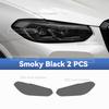 For BMW X3 G01   2024 TPU Headlight Anti-Scratch Smoke Black Transparent Modification Color Changing Protective Film