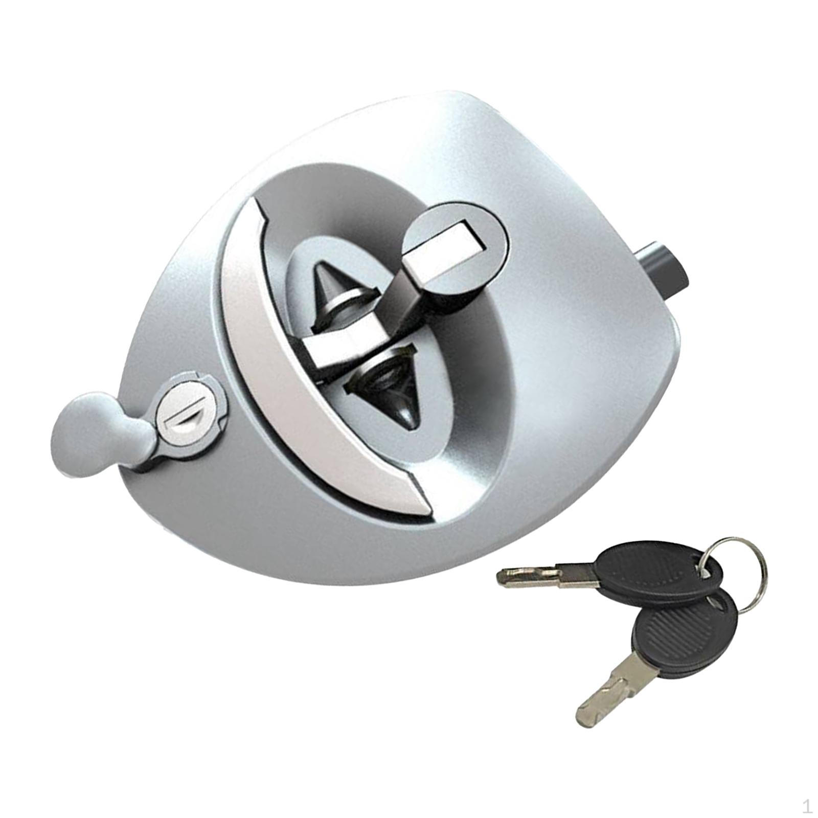 

Дверная защелка кемпера, входной замок для автофургона с 2 ключами, замена засовов для грузового корабля Type C