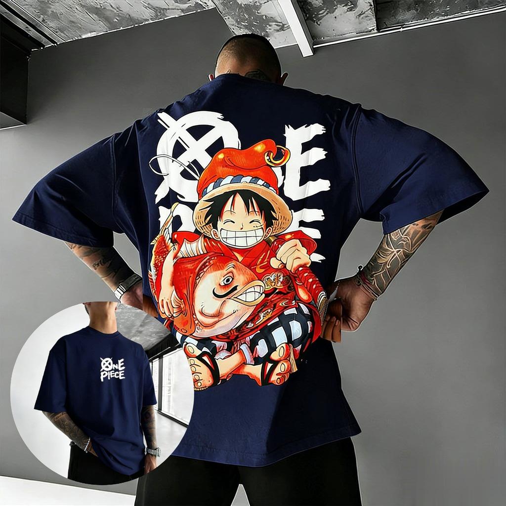 One Piece Luffy Anime Graphic T Shirt Men Women 2026 Summer Streetwear Tee Oversized Casual Short Sleeve Tops Cartoon Print Y2k