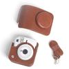 [Film Lab] Instax Mini 12 PU Leather Camera Case Soft Protective Case with Strap CAA14