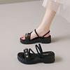 Sandals Women Wear New Soft-soled, Lightweight and Non-slip Two-in-one for Summer Wear, Height-increasing Fairy Skirt Slippers