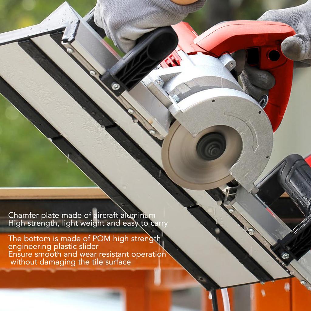 43° Angle Tile Chamfering Tool Angle Grinder Stand 43 Degree Chamfer Cutting for Cutting Tile Ceramic Stone