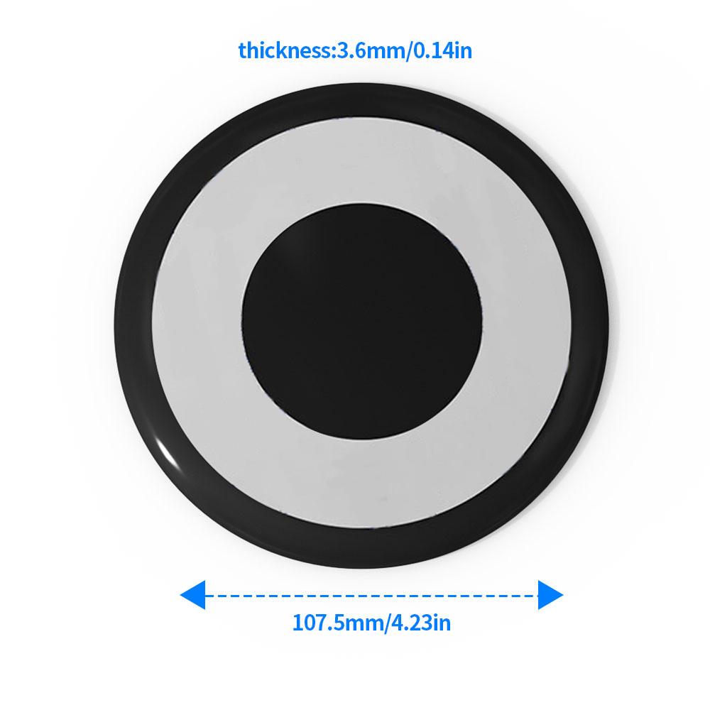 Dashboard Pad Mount Suction Cup Pad Disc Adhesive Stick on Universal Dash Pad Mounting Disk for Suction Cup Phone Mount GPS Suc