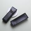 Unisex Portable Leather Phone Pouch 1Pcs Belt Wearable Glasses Storage Box for Business Trip Outdoor Activities