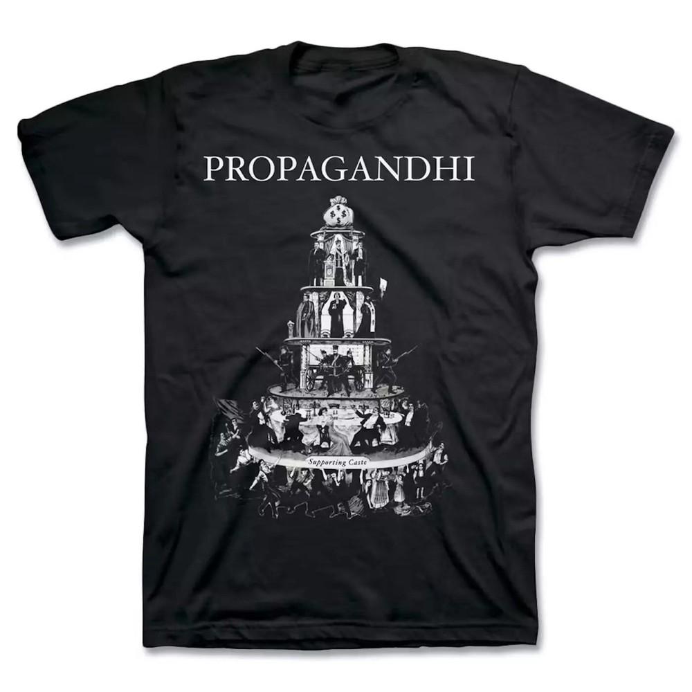 Vtg Propagandhi Band Album T Shirt Heavy Cotton Black S-5XL Unisex Unisex T-Shirt S
