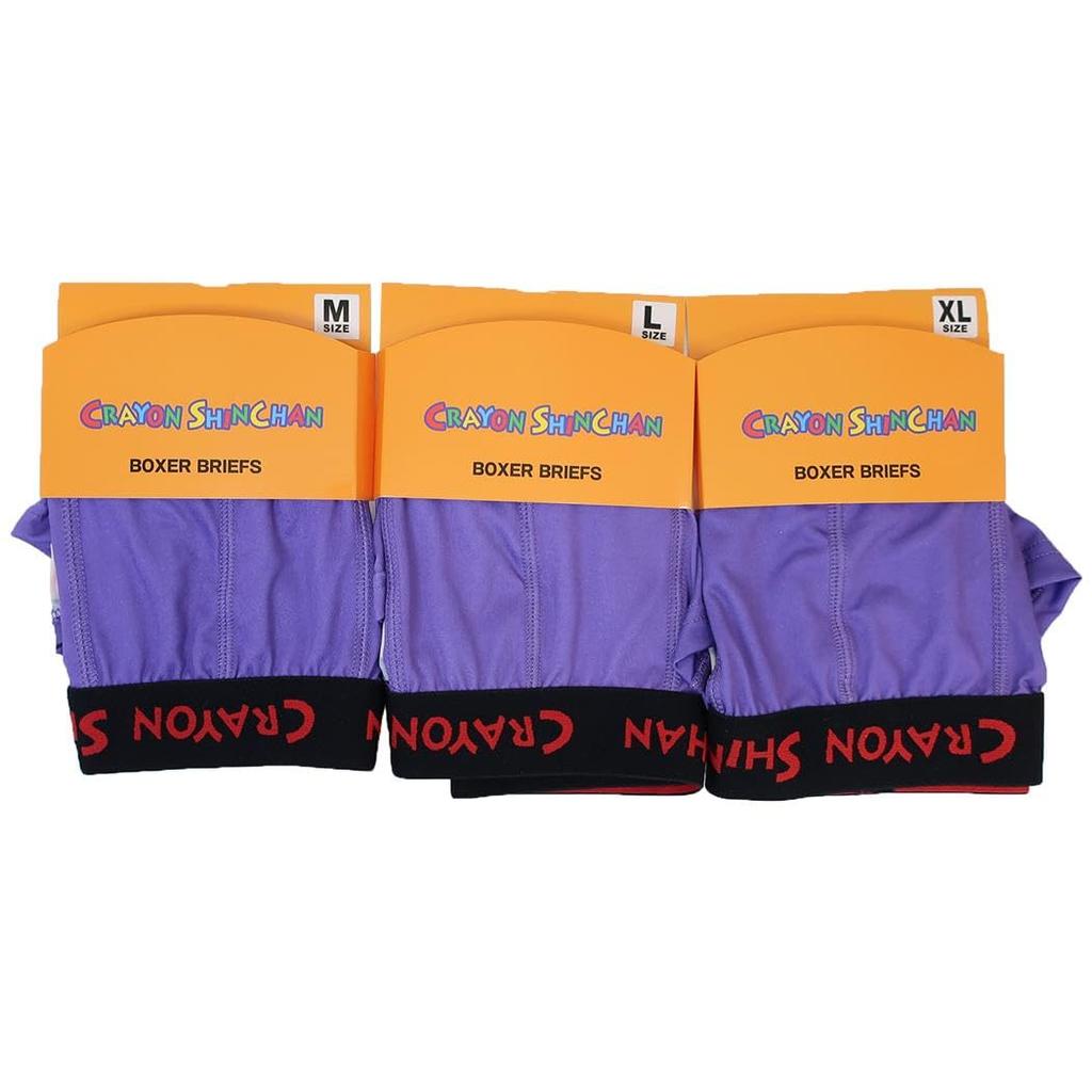 Small Planet Crayon Underwear Transfer Boxer Size L Shin-chan Men's Briefs, Buriburizaemon,