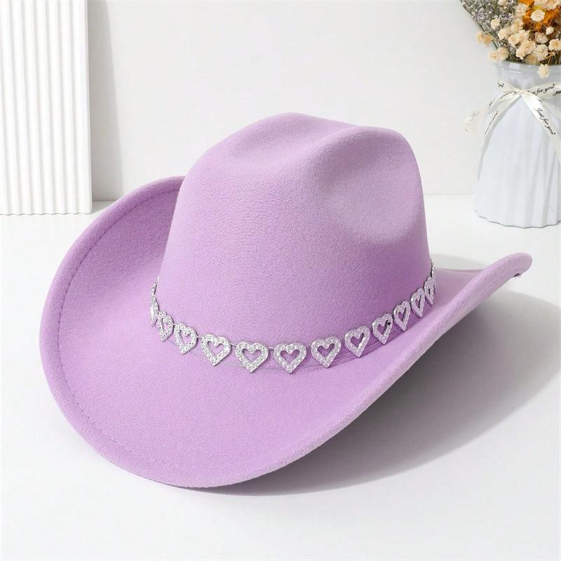 Bridal love jazz top hat European and American style knight hat high quality woolen straw hat men's and women's photo travel hat
