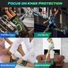 2pcs Unisex Compression Knee Sleeves - Knee Support & Protection for Basketball, Running, Cycling & All Sports