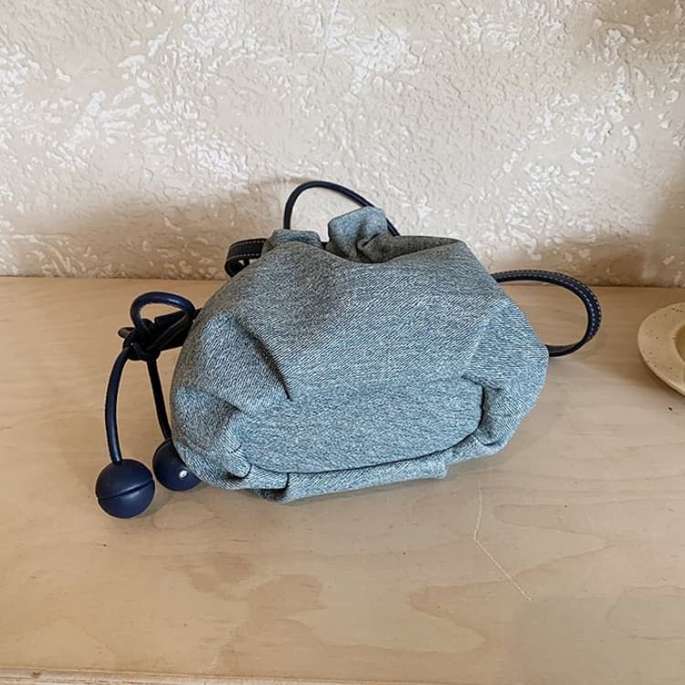 Drawstring lucky bag small bag shoulder messenger women's bag