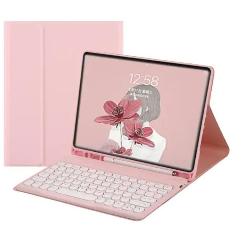 Tablets Keyboard Cover for IPad Pro 11 M4 2024 Bluetooth Keyboard Case Teclado for IPad Pro 11 2024 M4 Stand Case Funda