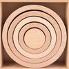 Creative Wooden Stacker Nesting Montessori Matching Geometric Fine Educational Toys