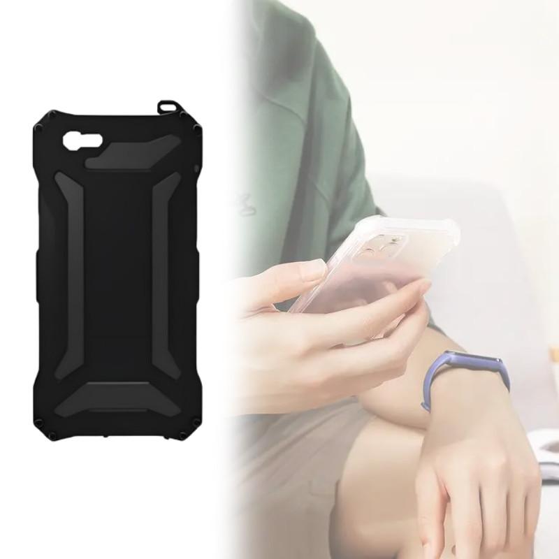 Metal Iphone Smartphone Shell Handle Anti Fingerprint Finish Modern Appearance