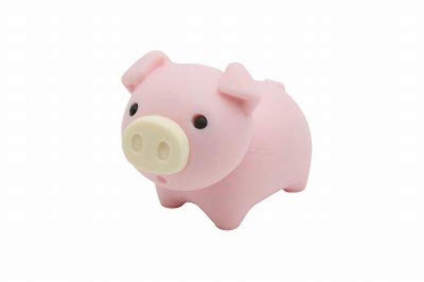 Direct Pig Eraser [Iwako Sales] (Animal) розовый