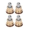 4PCS Joystick Handle Button Replacement Rubber Sealing Excavator Push Rod Buttons for EX200 1