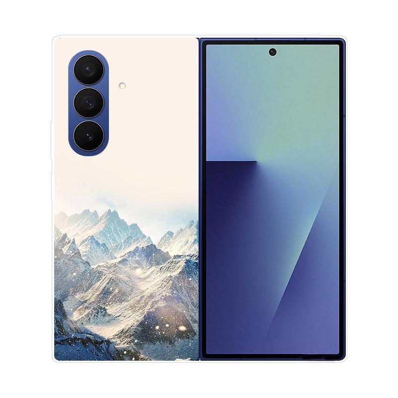 For Samsung Galaxy Z Fold 7 5G Phone Case Cover Transparent Back Protective Shell Coque For Samsung Z Fold7 Clear Hard PC Fundas