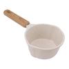 Multifunctional Milk Warmer Pot White Cooking Pot Butter Melting Pot Non-stick Pan  Restaurant