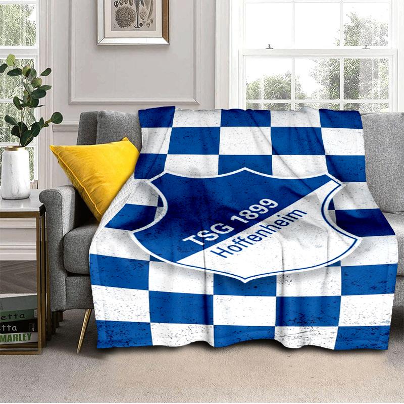 Hoffen-heim Crest Blanket Lightweight Ideal Bedding Blanket Perfect for Travel, Camping, Living Rooms, Offices, Sofas, Fan Christmas gift