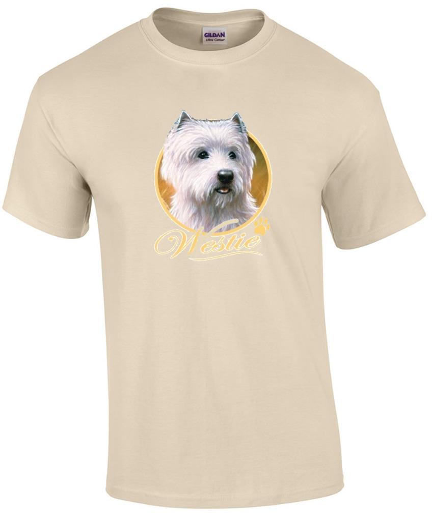 West Highland Terrier Westie Dog T-Shirt L