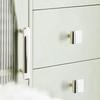 Expressive Dual Color Wardrobe Handles with Cabinet and Storage Drawer Use