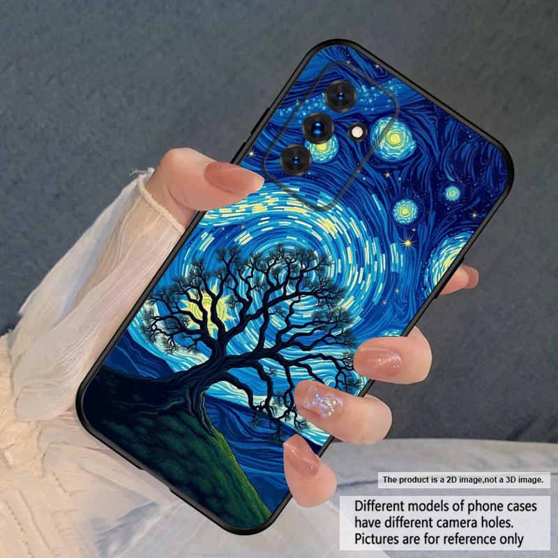 Ein wirbelnder Sternenhimmel Für Samsung S20FE S21 22 23 FE 24 Plus 25 Ultra Galaxy M23 32 34 35 52 53 54 55 Silikon Weiche Handyhülle