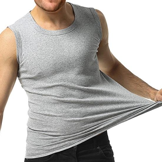 Männer Fitness Weste Einfarbig Nahtlose V-ausschnitt Ärmelloses Stretchy Weichen Schnell trocknend Pullover
