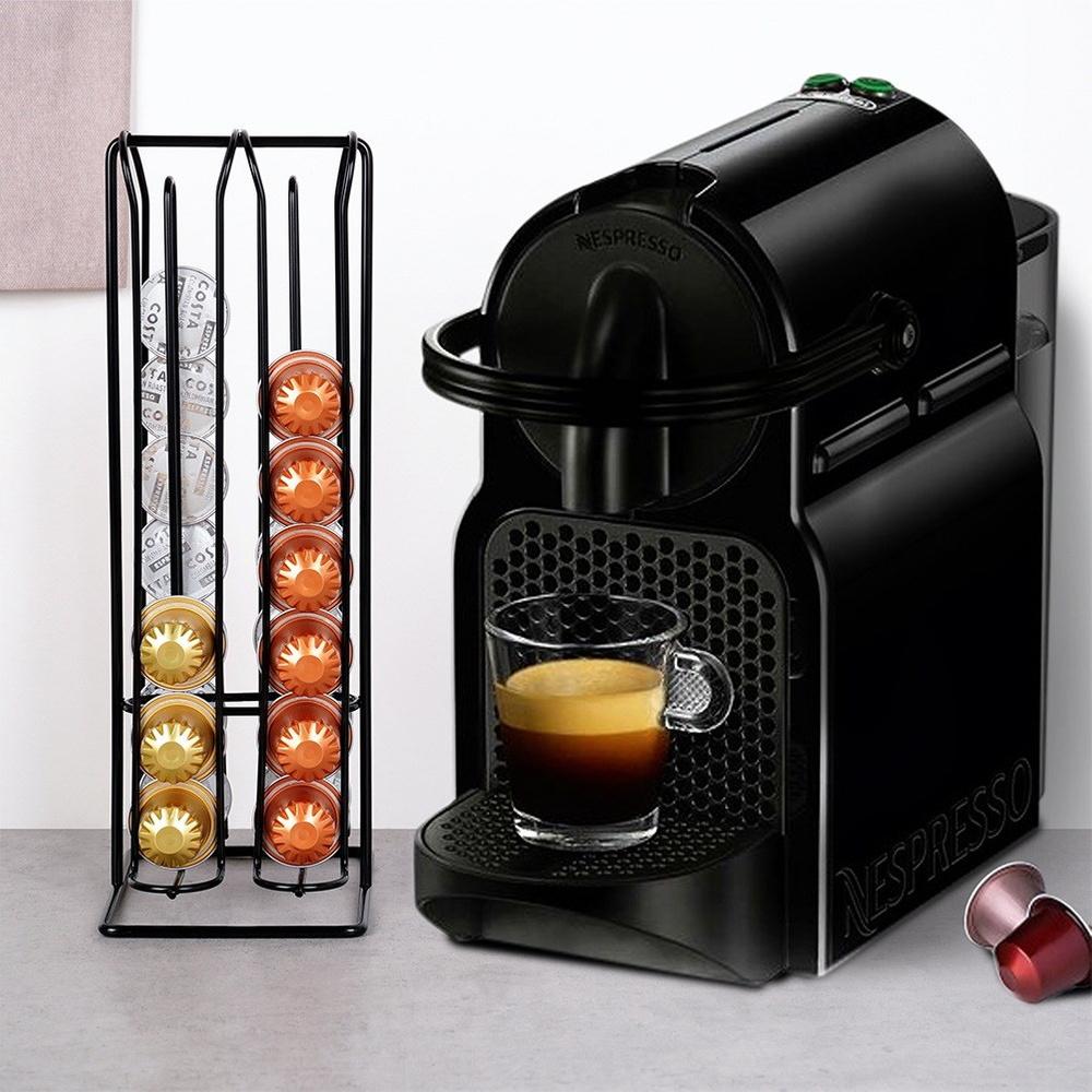 Stojan na kapsle Nespresso pro organizér kávových kapslí Kovový dávkovač
