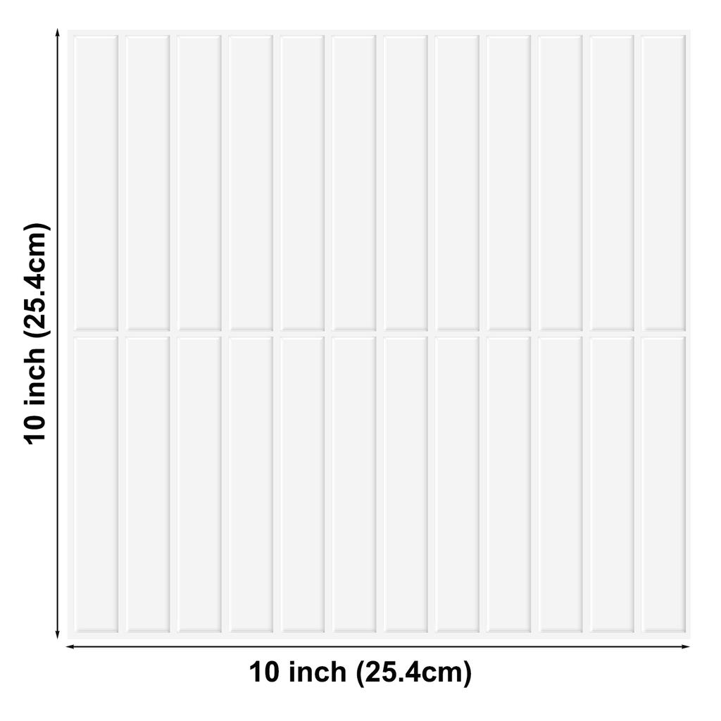 10Pieces 3d Brick Waterproof Wall Tiles Bathroom Self Adhesive Oil-proof Wallpaper  For Kitchen Bathroom Balcony And Sink