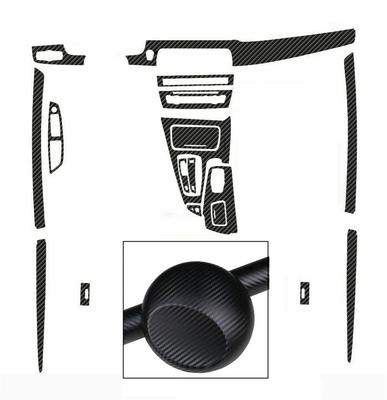 3D Carbon Fiber Pattern Interior Trim Stickers New For 2011-17 Bmw 5 Series F10