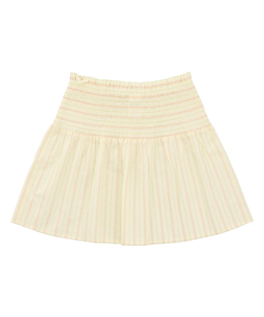 DELICCENT Seersucker Skirt [Pink]