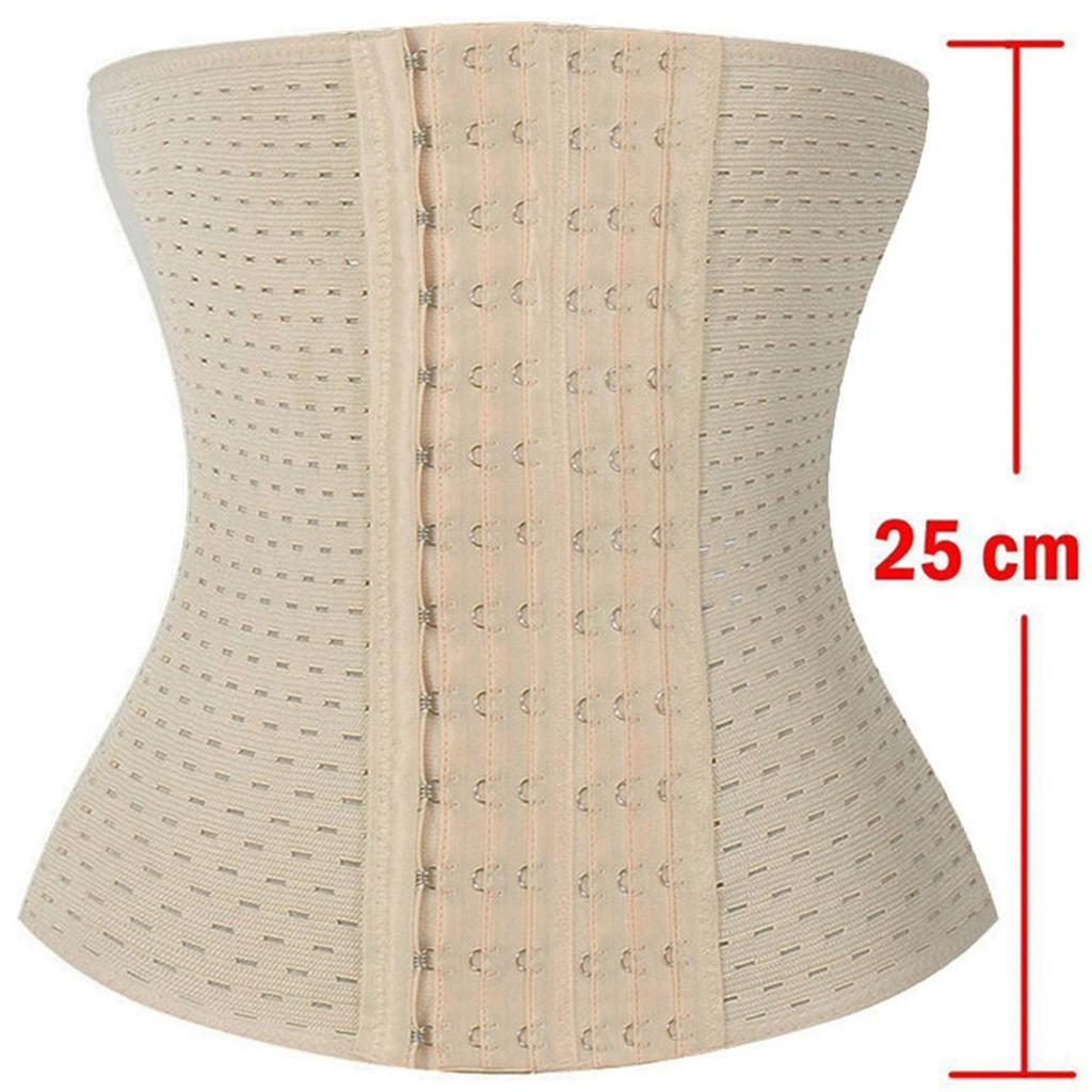 Taillentrainer für Damen und Herren, Bauchfettkontrolle, Body Shaper, Kompressionsgürtel, Mieder, Taillenmieder, Shaper Korsett