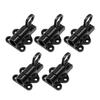 5Pcs Self Closing Latches Kitchen Cabinets Door Gate Bolt Latch Resilient Spring Automatic Barrel Slide Lock