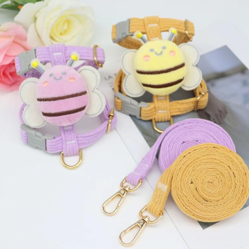 Dog Safety Harness with Leash Set No Pull for Small Dog Training Walking