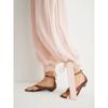 Women's  Spring Summer High Waist Paper Bag Wide Leg Lantern Pants Tie Waist Loose Slimming Trousers